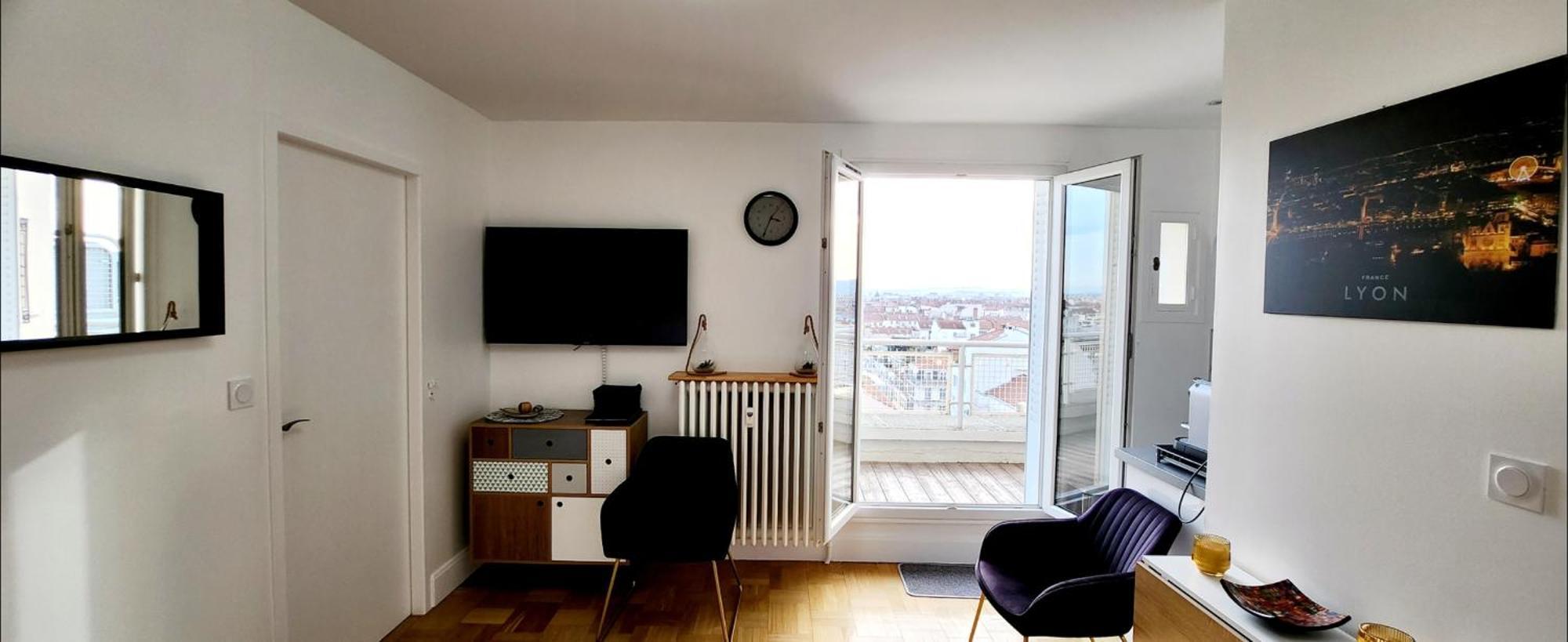Plein Sud Terrasse Climatisation Garage Netflix Apartamento Lyon Exterior foto